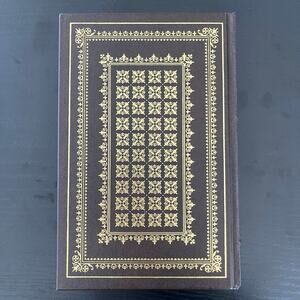 Selected Lives by Plutarch Franklin Library Vintage Hardcover Leather Book 1982